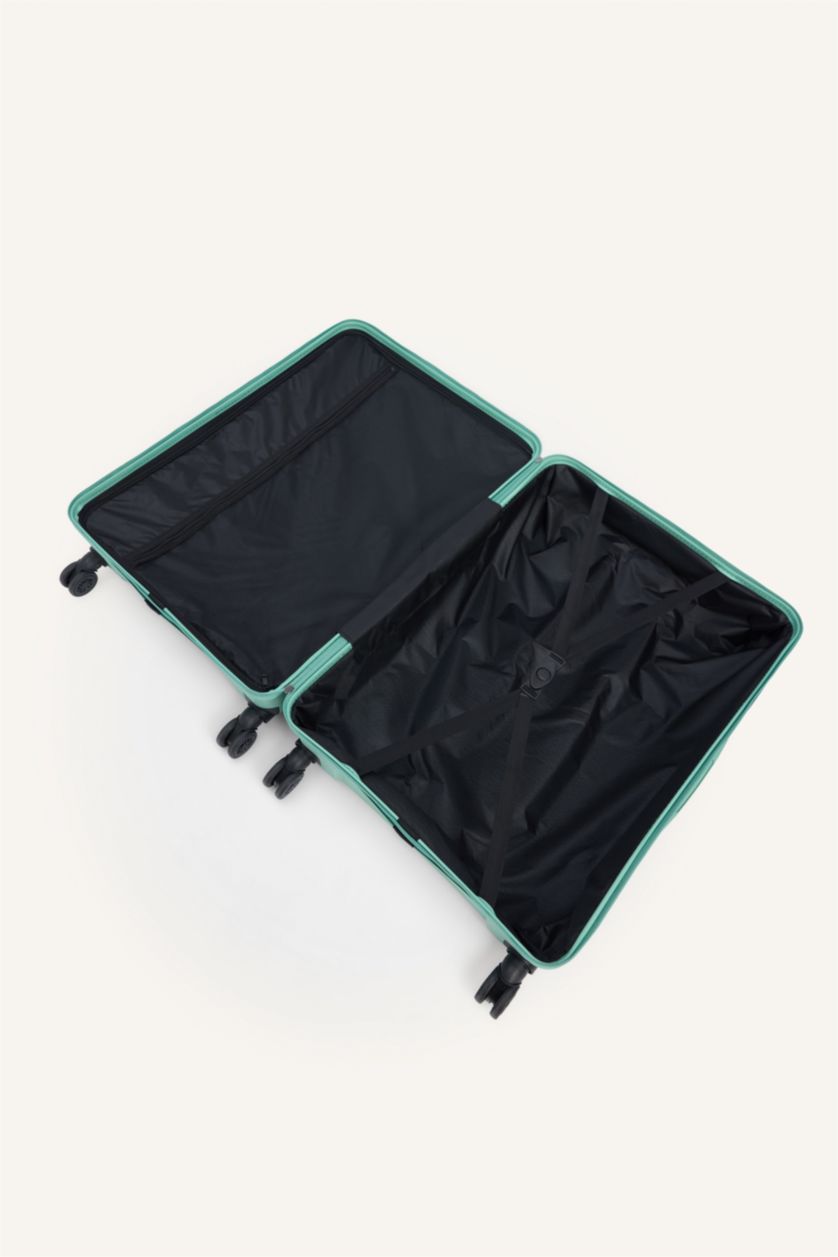 Kadın Mint Büyük Unisex Sert Kapaklı Büyük Boy	 Valiz