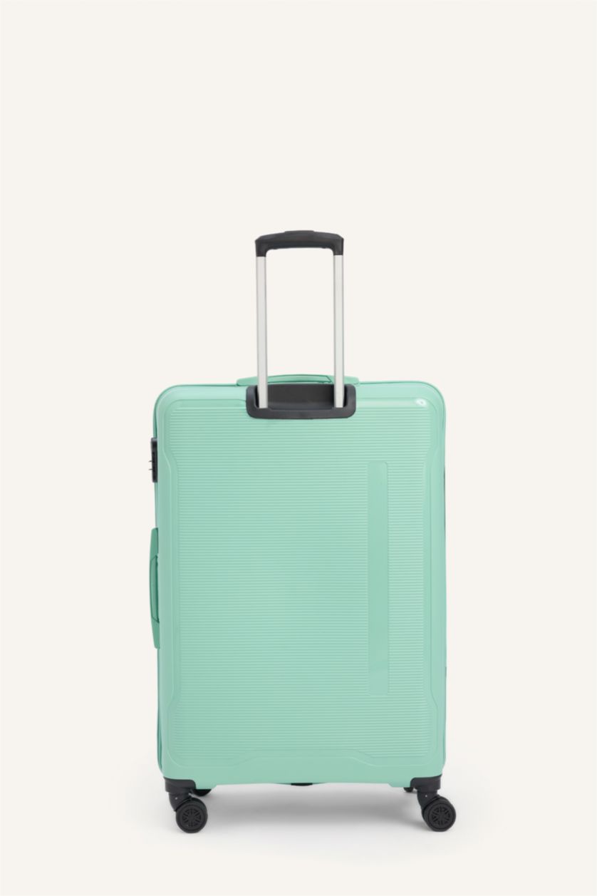 Kadın Mint Büyük Unisex Sert Kapaklı Büyük Boy	 Valiz