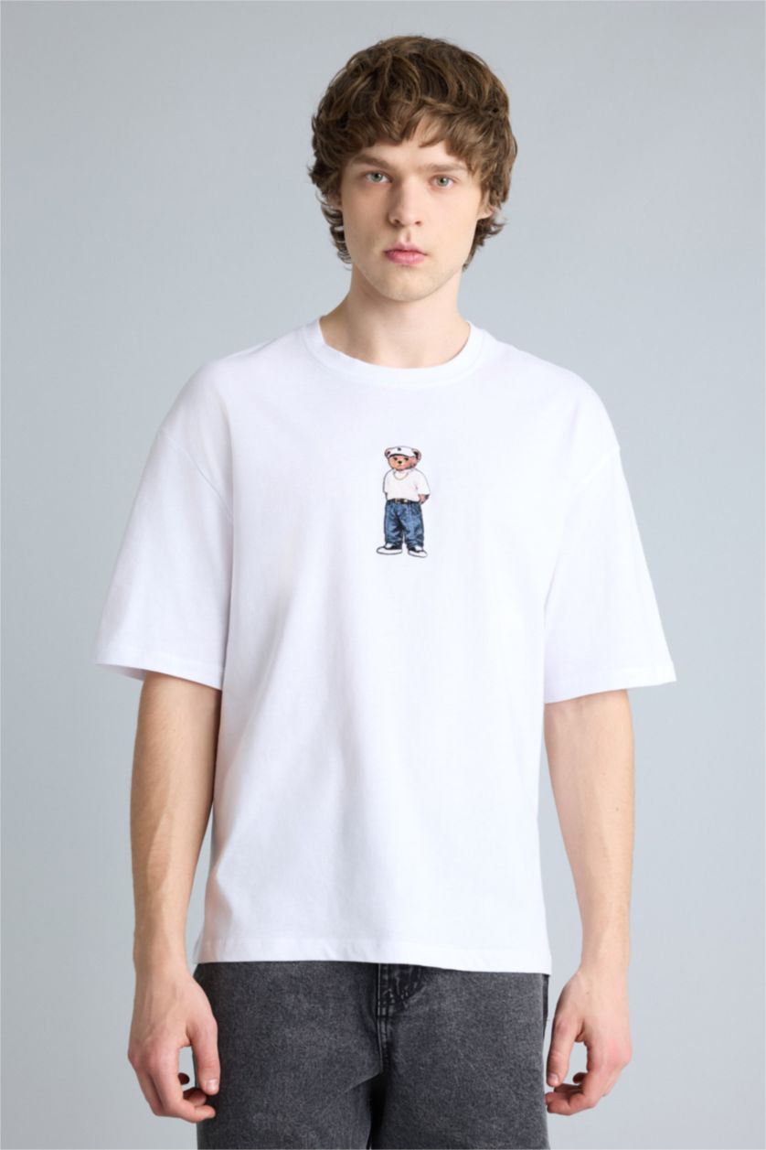 Man White Man Short Sleeve T-Shirt