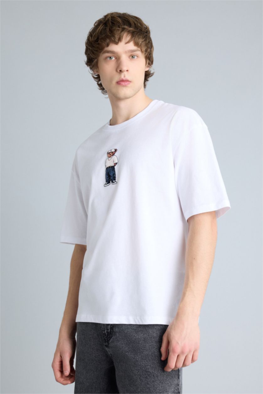 Man White Man Short Sleeve T-Shirt