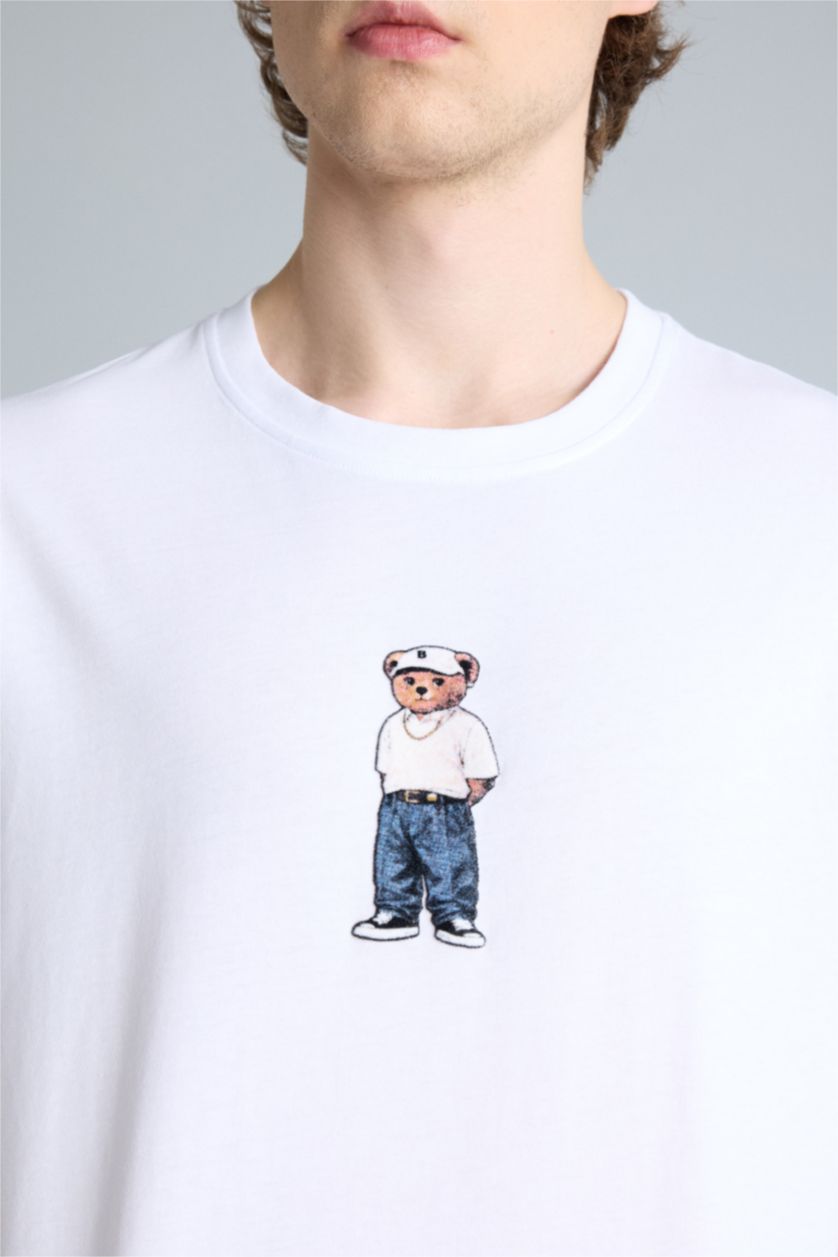 Man White Man Short Sleeve T-Shirt