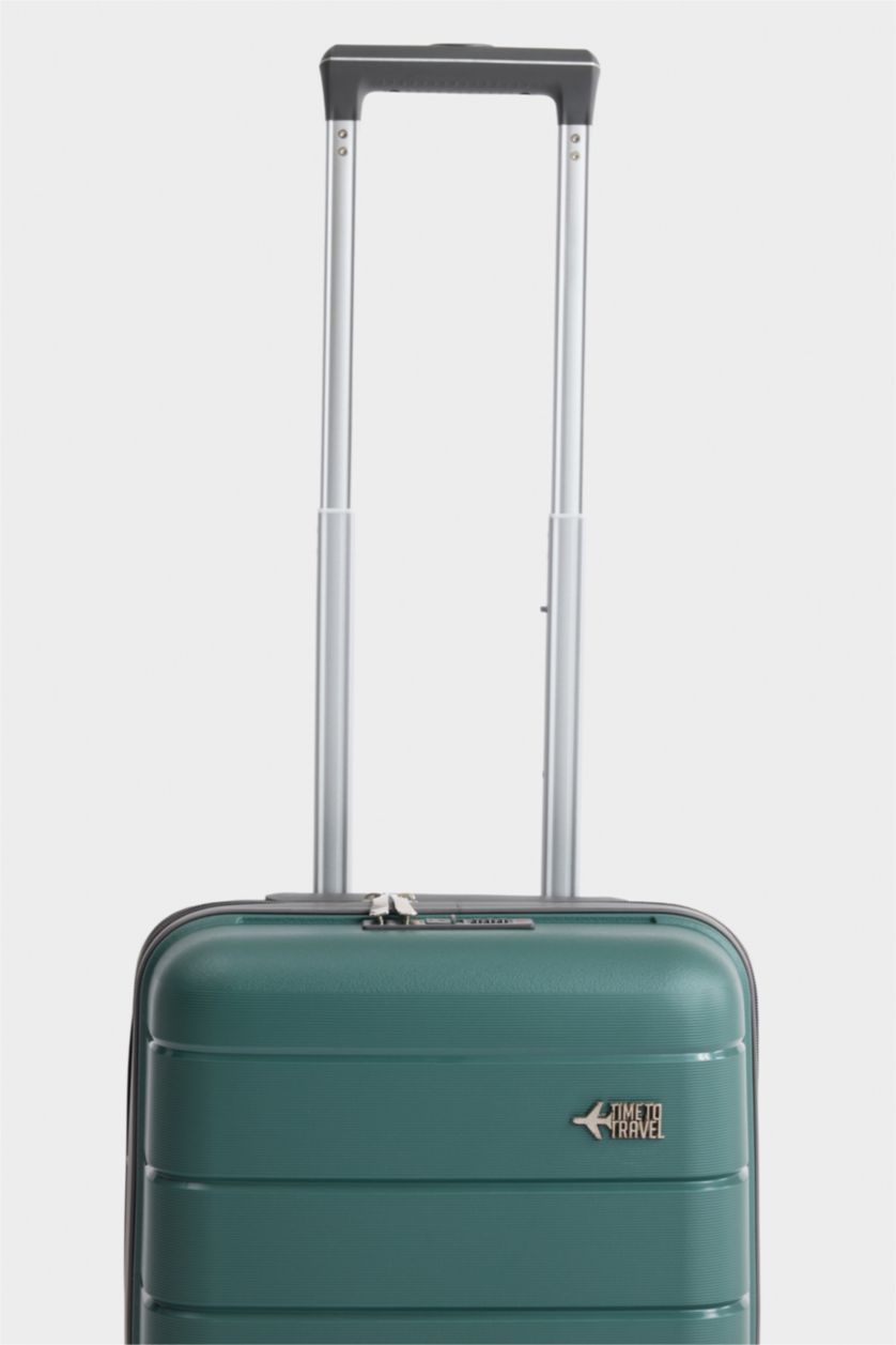 Kadın Yeşil Unisex Sert Kapaklı Valiz