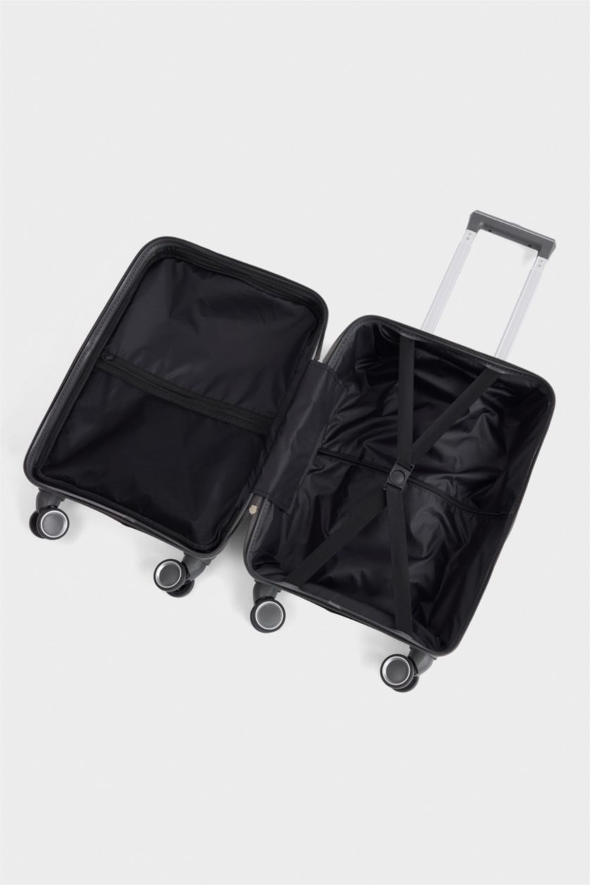 Kadın Beyaz Unisex Sert Kapaklı Valiz