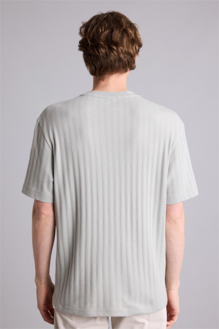 رجال نعناع تيشيرت نص ردن قصة عادية