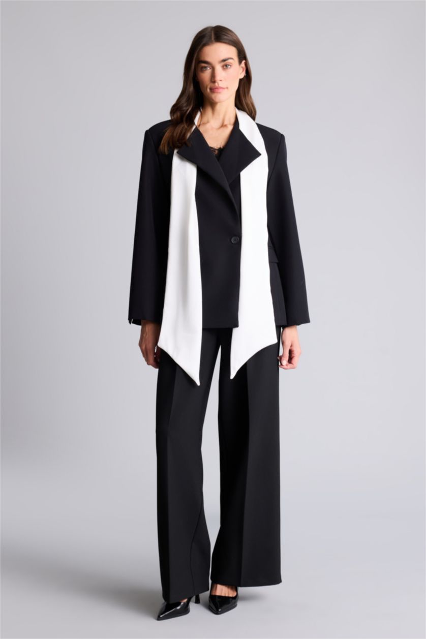 Женщины Черный Блейзер для женщин