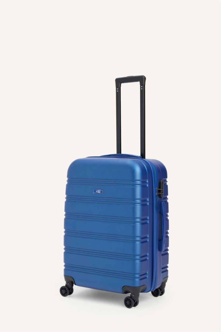 Kadın Mavi Orta Unisex Sert Kapaklı Büyük Boy	 Valiz