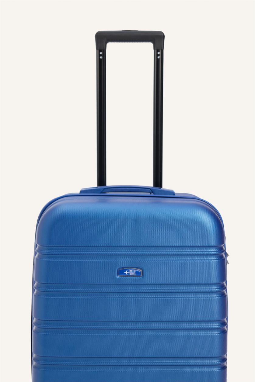 Kadın Mavi Orta Unisex Sert Kapaklı Büyük Boy	 Valiz