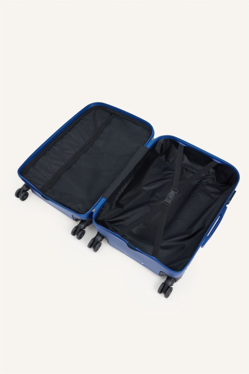 Kadın Mavi Orta Unisex Sert Kapaklı Büyük Boy	 Valiz