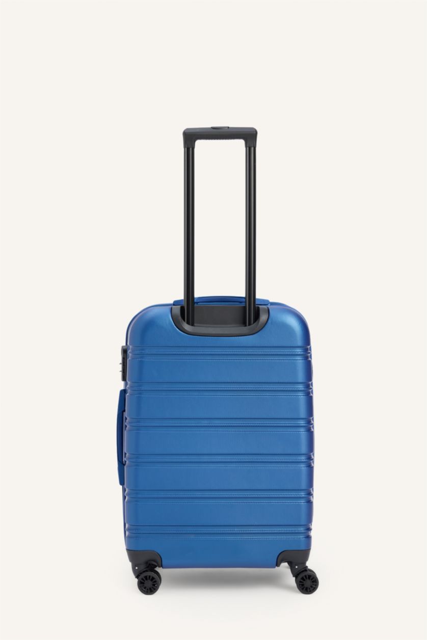 Kadın Mavi Orta Unisex Sert Kapaklı Büyük Boy	 Valiz