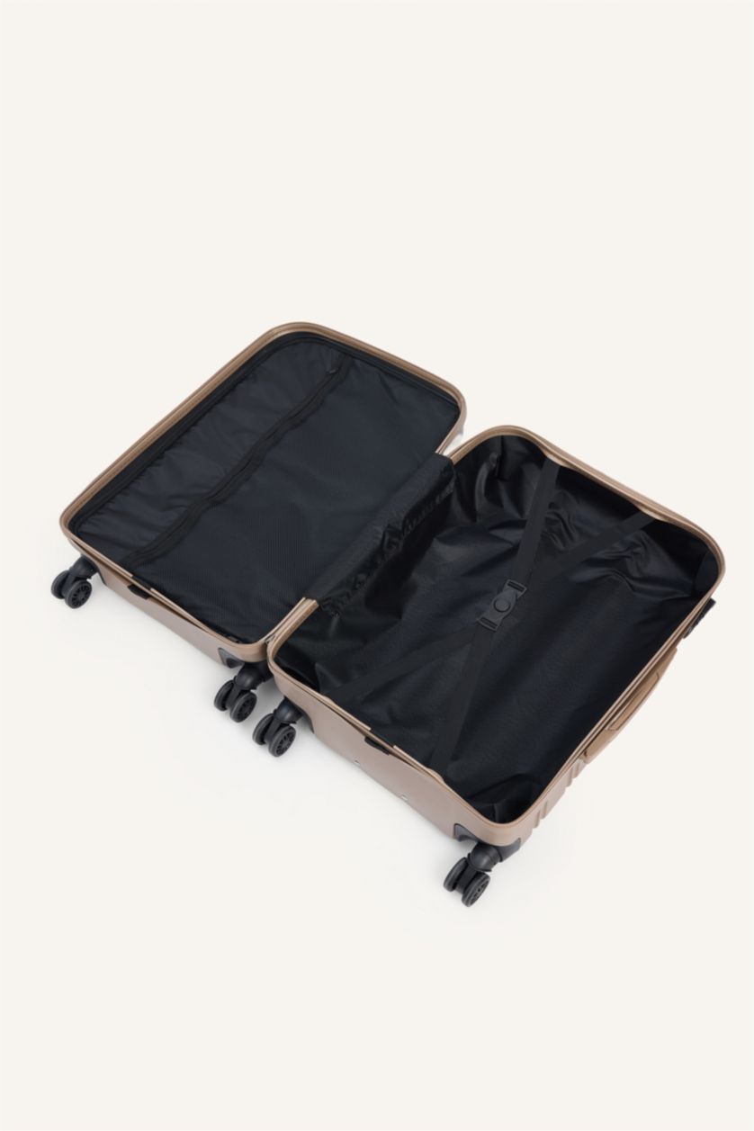 Kadın Vison Orta Unisex Sert Kapaklı Büyük Boy Valiz