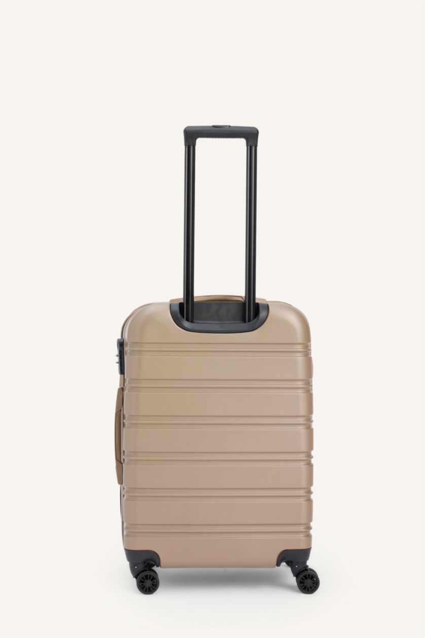 Kadın Vison Orta Unisex Sert Kapaklı Büyük Boy Valiz