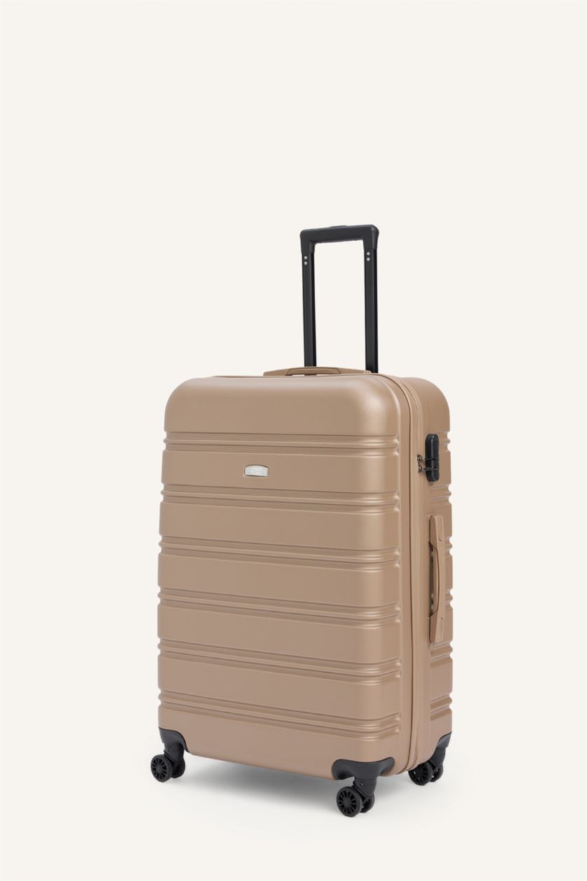 Kadın Vison Büyük Unisex Sert Kapaklı Büyük Boy	 Valiz