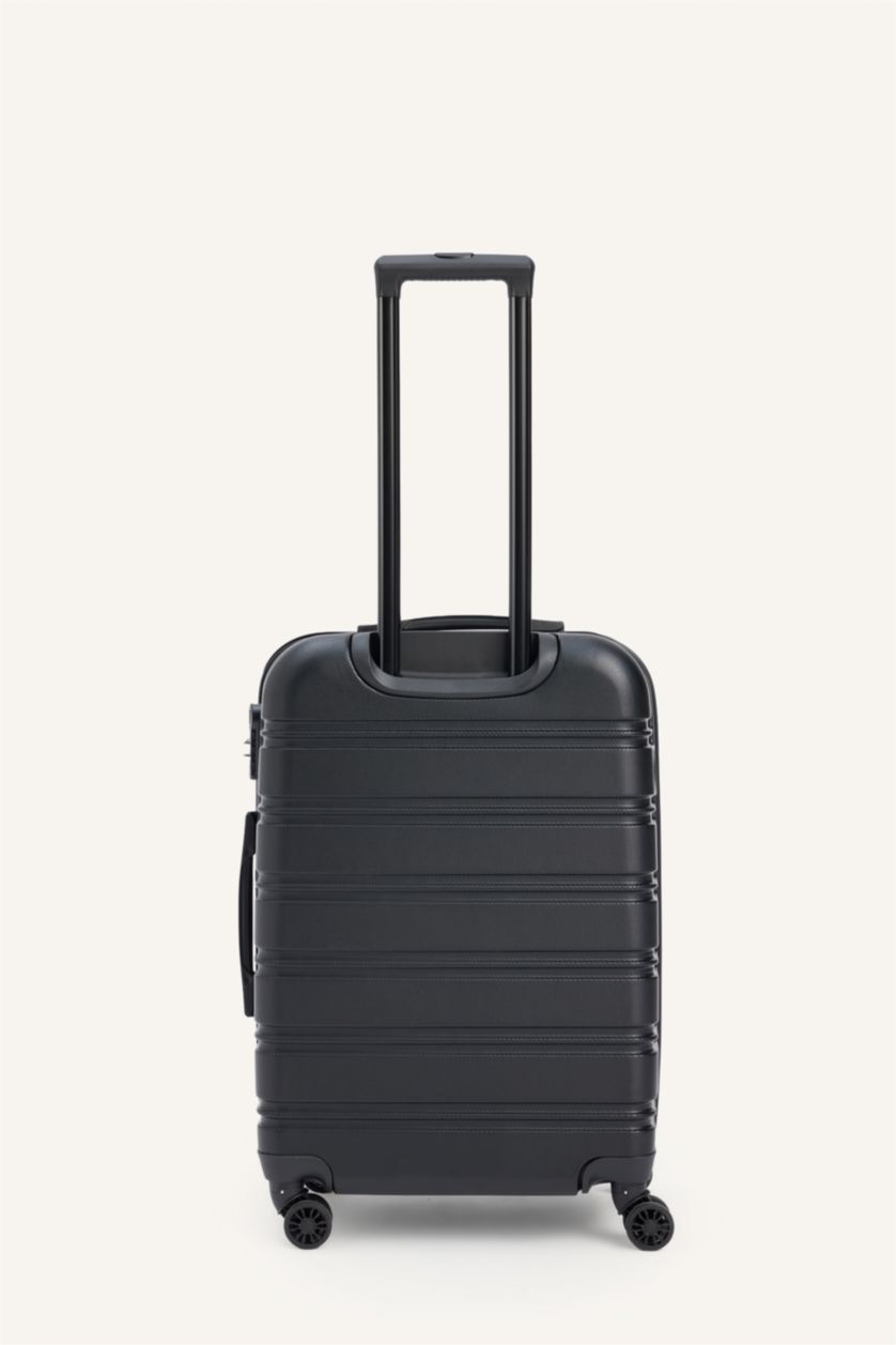 Kadın Siyah Orta Unisex Sert Kapaklı Büyük Boy	 Valiz