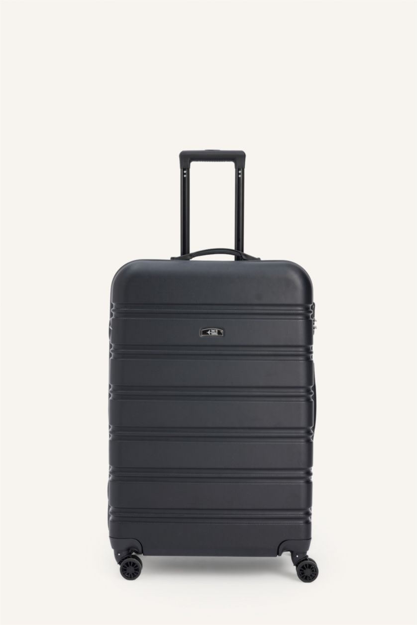 Kadın Siyah Büyük Unisex Sert Kapaklı Büyük Boy	 Valiz