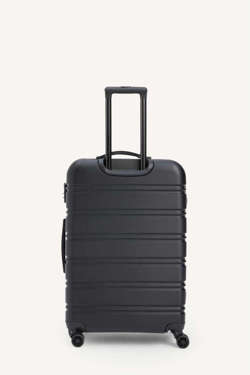 Kadın Siyah Büyük Unisex Sert Kapaklı Büyük Boy	 Valiz