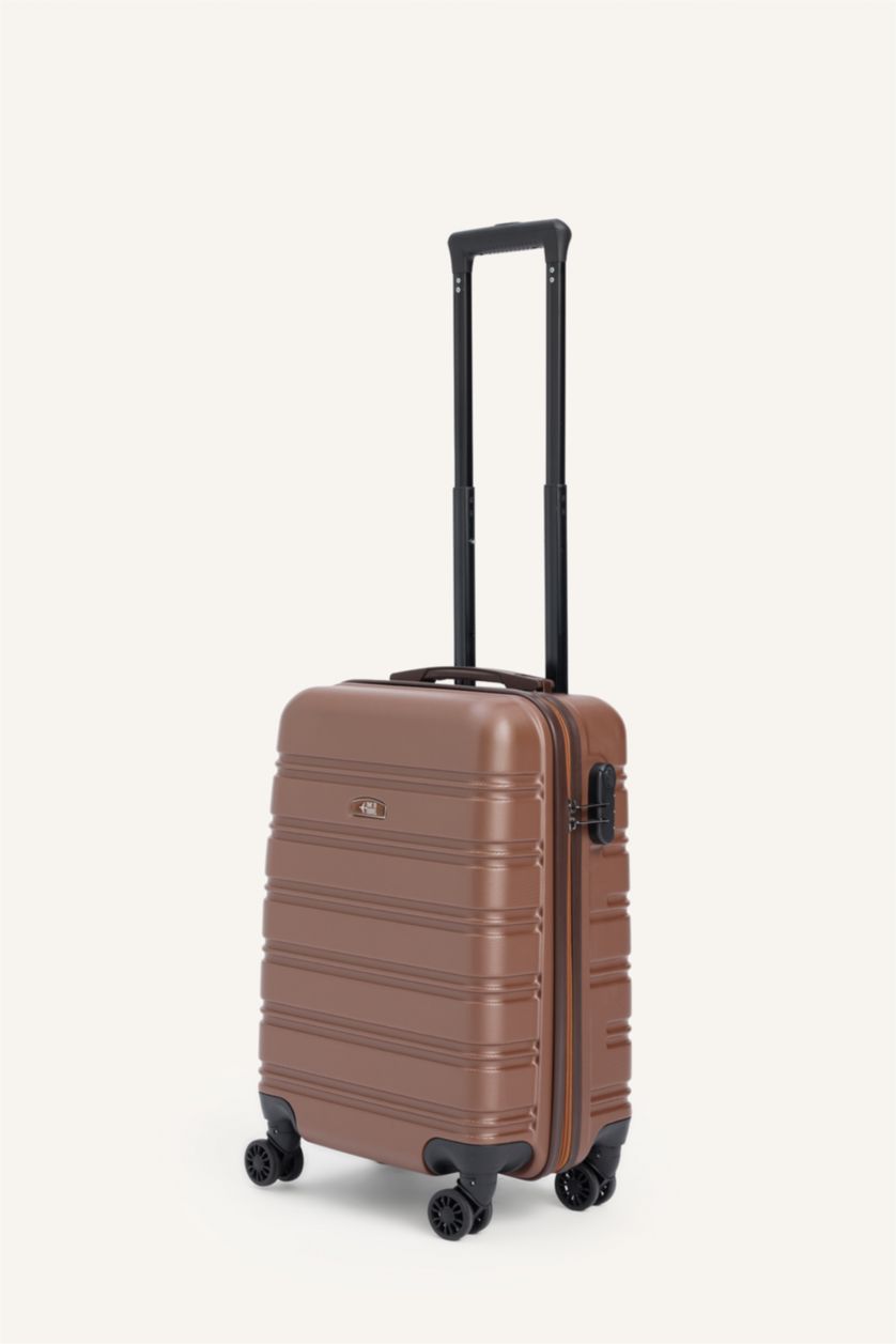 Kadın Kahve Unisex Sert Kapaklı Büyük Boy	 Valiz