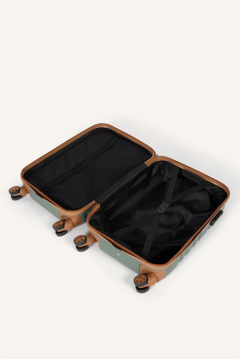 Kadın Mint Küçük Unisex Sert Kapaklı Küçük Valiz