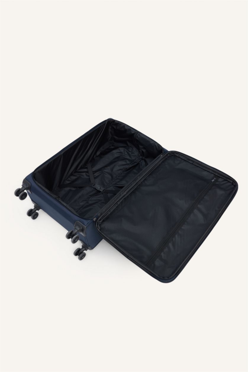 Kadın Lacivert Büyük Unisex Sert Kapaklı Büyük Boy	 Valiz