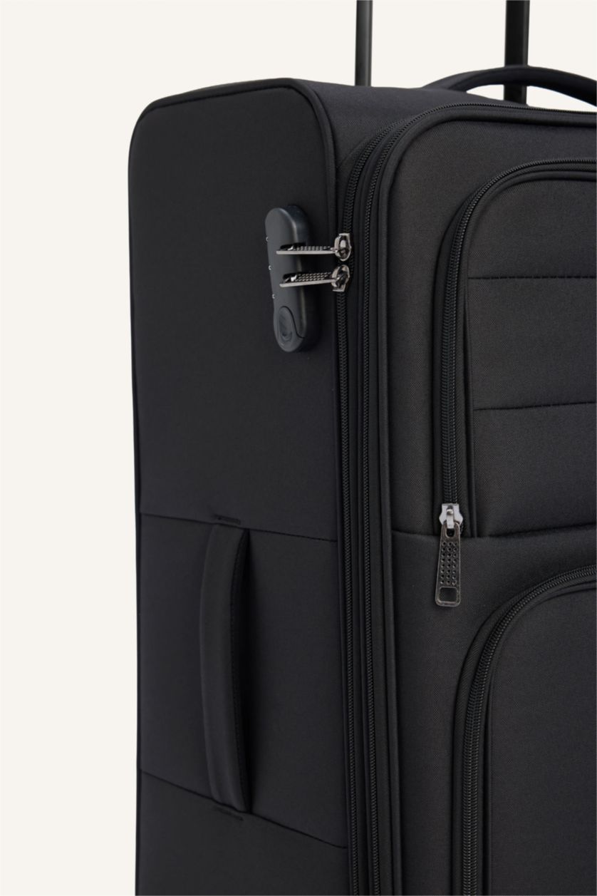 Kadın Siyah Büyük Unisex Sert Kapaklı Büyük Boy	 Valiz