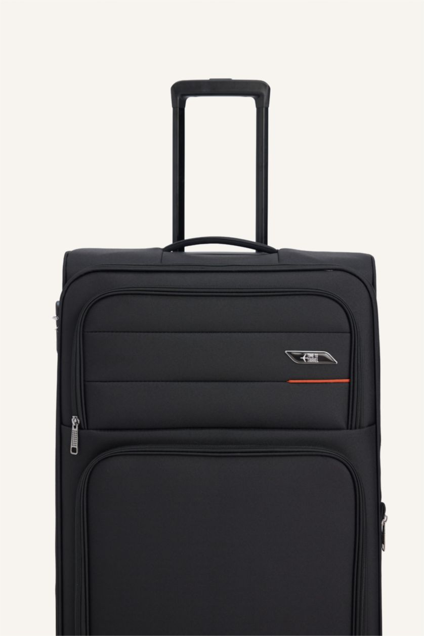 Kadın Siyah Büyük Unisex Sert Kapaklı Büyük Boy	 Valiz