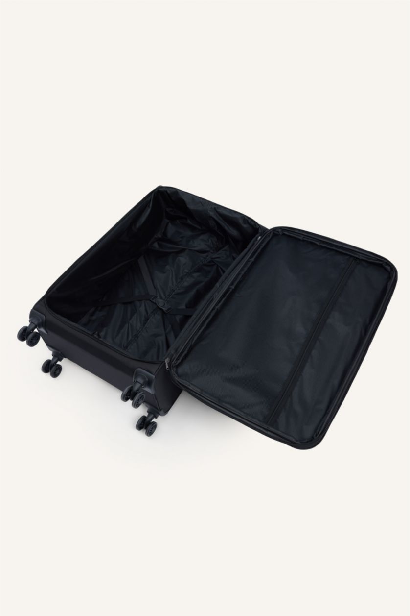 Kadın Siyah Büyük Unisex Sert Kapaklı Büyük Boy	 Valiz