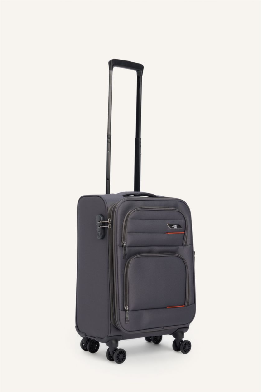 Kadın Gri Küçük Unisex Sert Kapaklı Büyük Boy	 Valiz