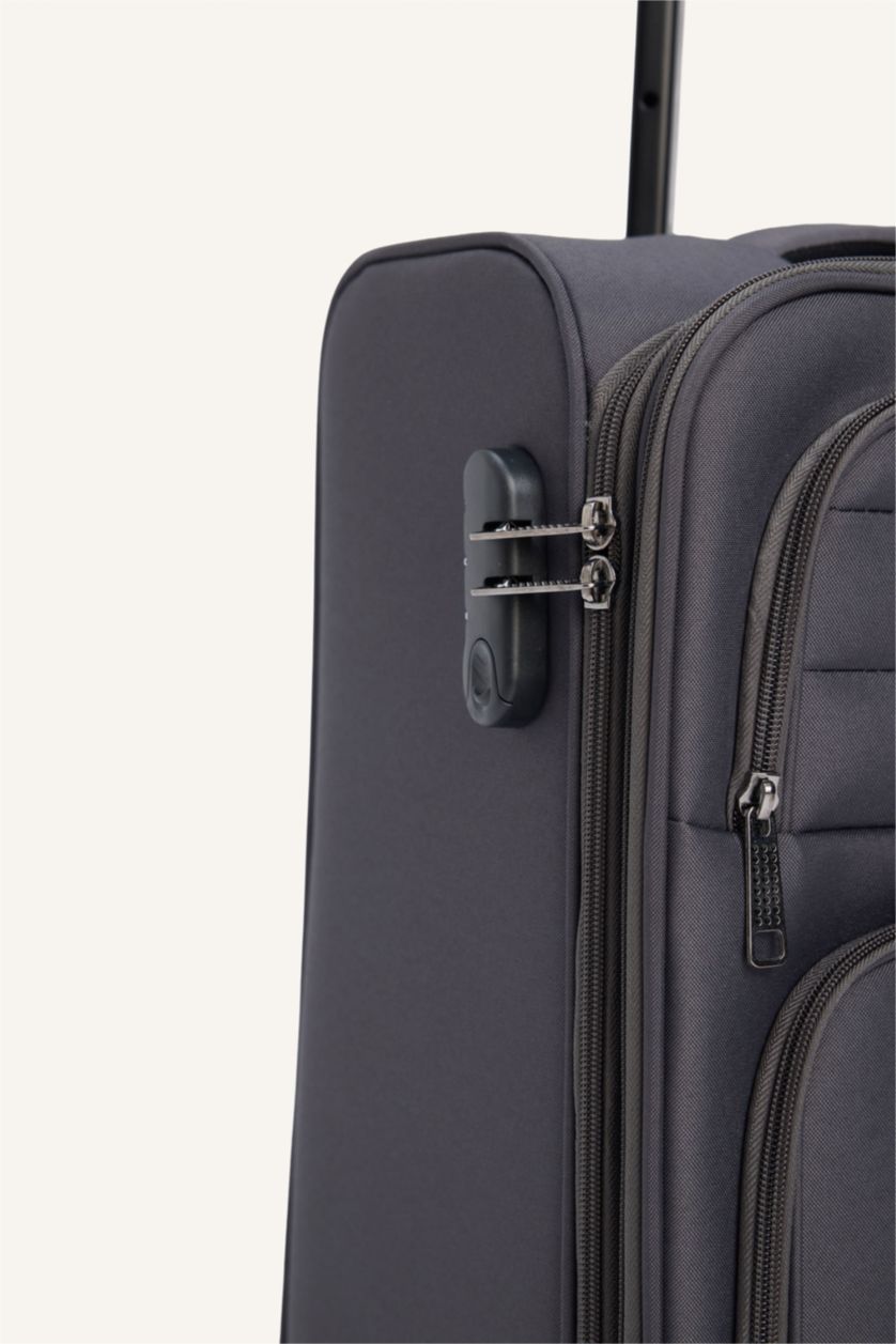 Kadın Gri Küçük Unisex Sert Kapaklı Büyük Boy	 Valiz