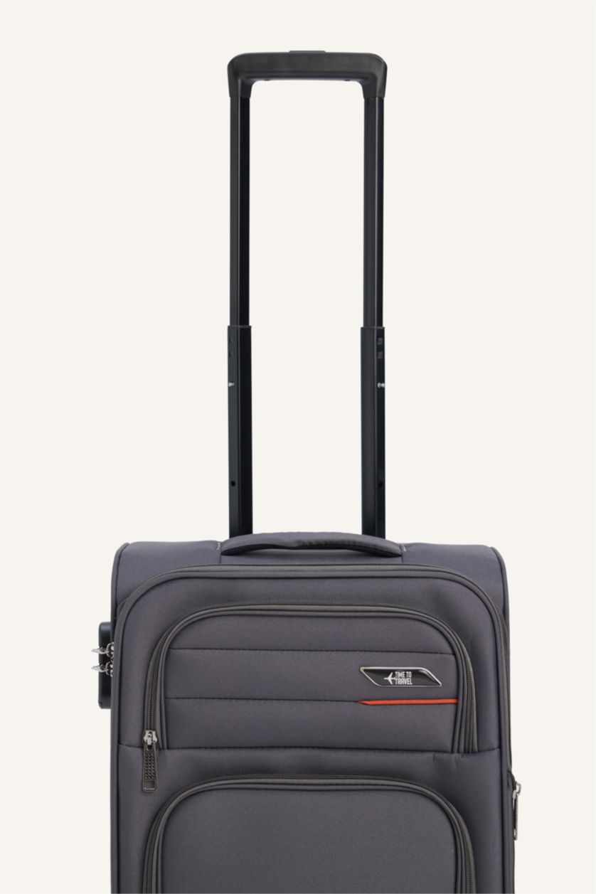 Kadın Gri Küçük Unisex Sert Kapaklı Büyük Boy	 Valiz