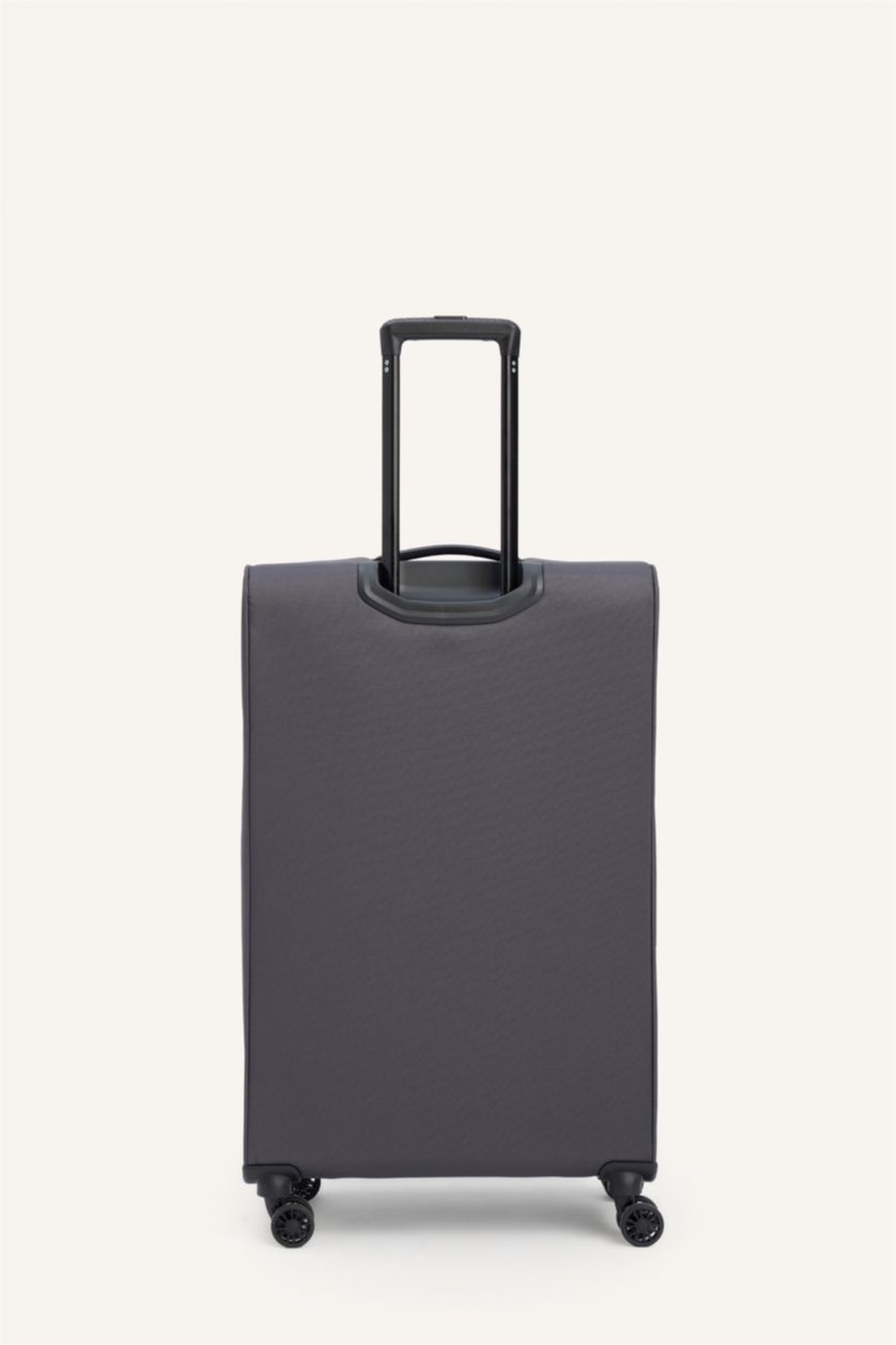 Kadın Gri Unisex Sert Kapaklı Büyük Boy	 Valiz