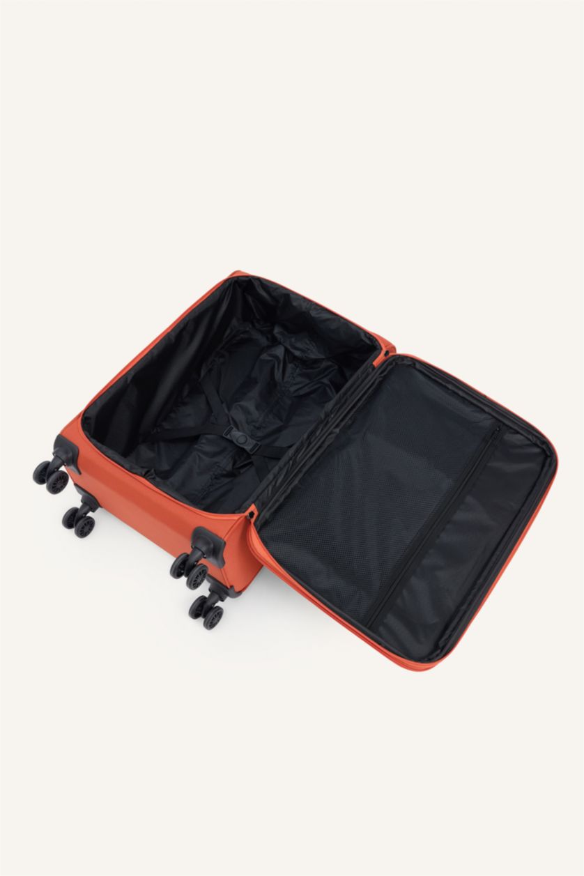 Kadın Turuncu Orta Unisex Sert Kapaklı Büyük Boy	 Valiz