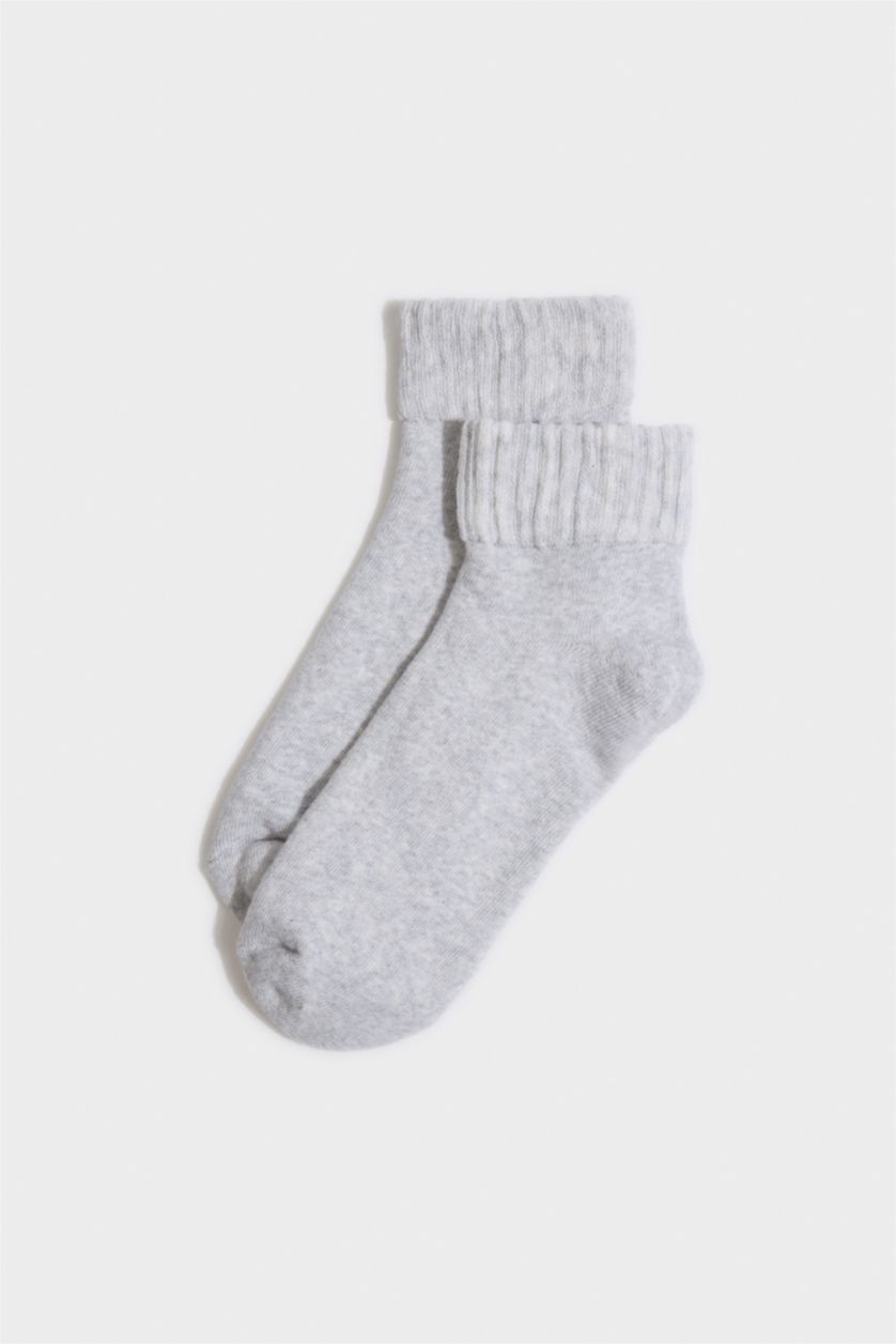 Kadın Karma Kadın 3'lü Pamuklu Havlu Çorap