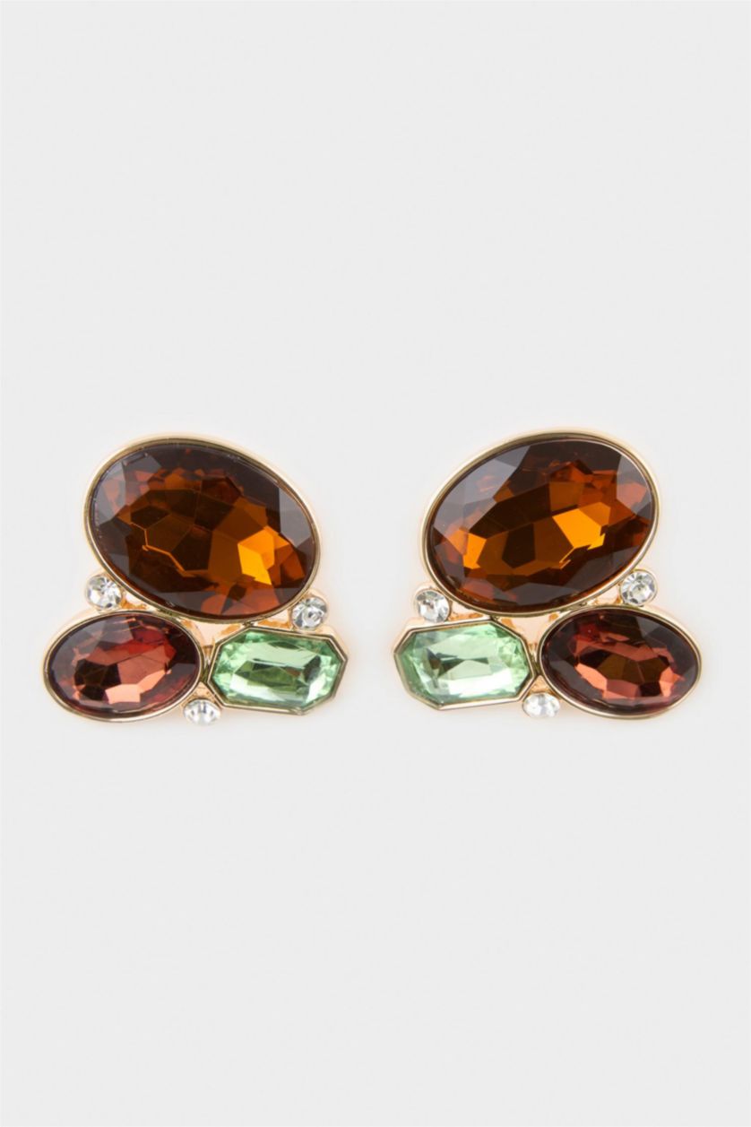 Kadın Açık Kahve Kadın Küpe