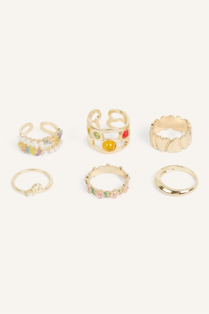 WOMAN Karma Woman 6 Piece Rings