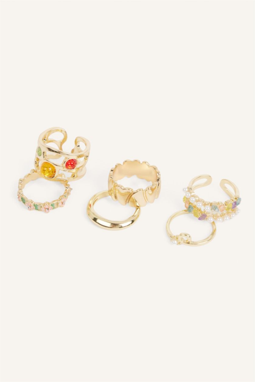 WOMAN Karma Woman 6 Piece Rings