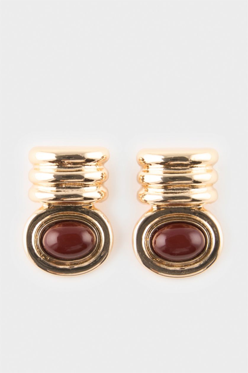 Kadın Açık Kahve Kadın Küpe