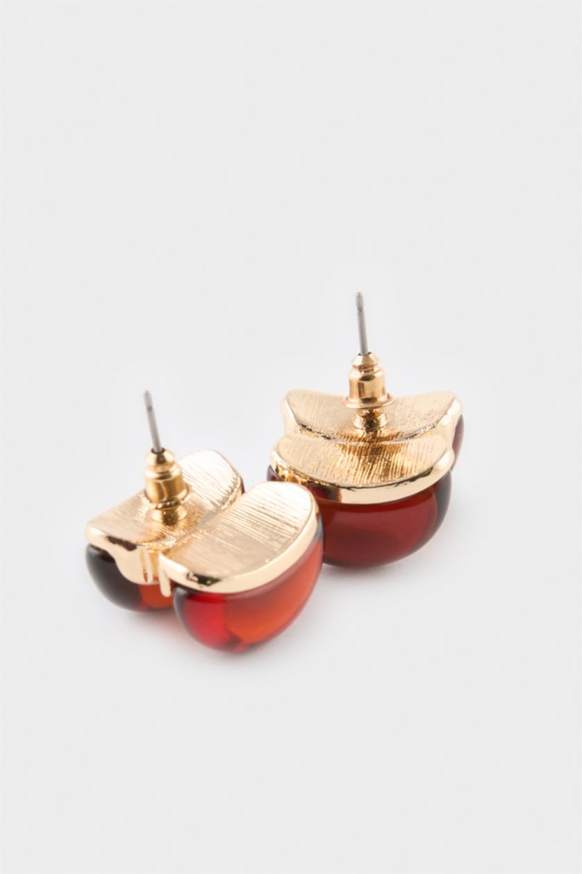 Kadın Açık Kahve Kadın Küpe