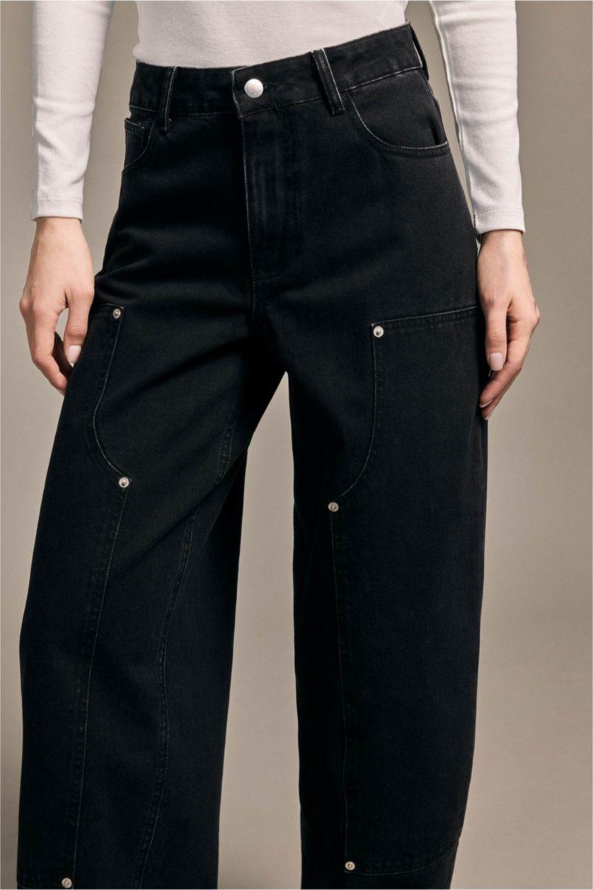 Woman Black Trousers