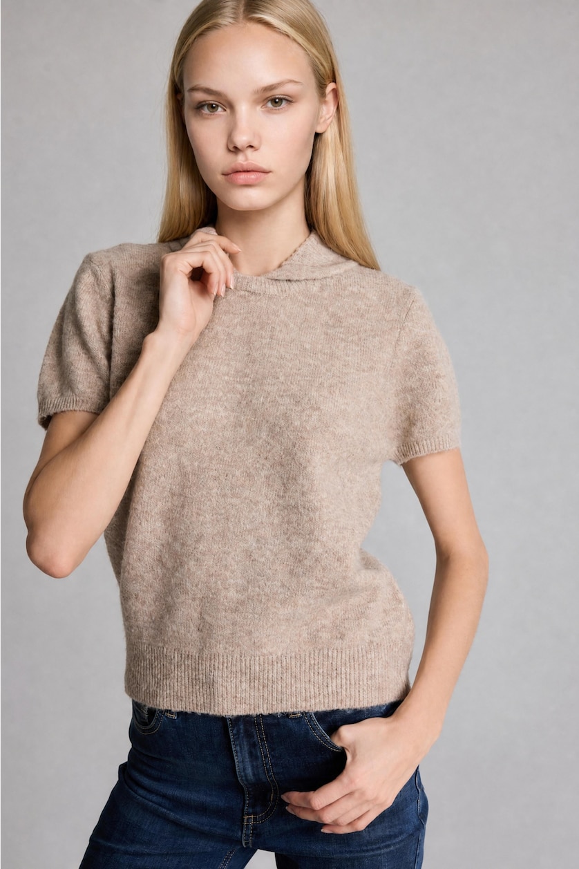 Әйелдерге ашық реңк Regular Fit жемпір