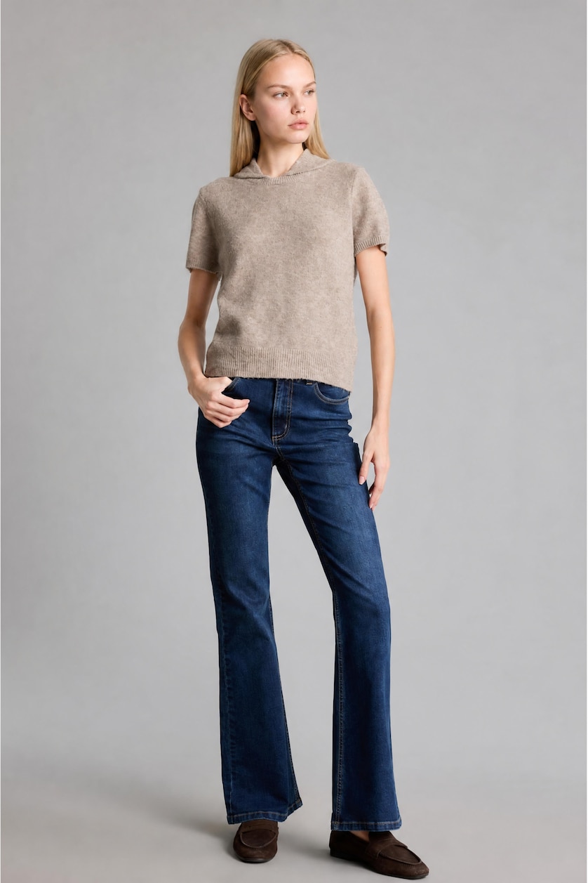 Әйелдерге ашық реңк Regular Fit жемпір