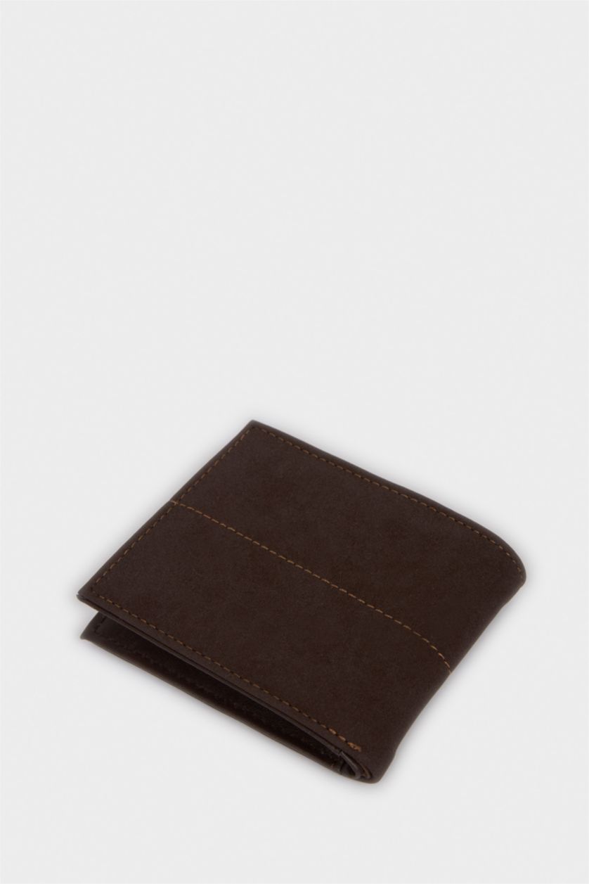 Erkek Kahve Erkek Süet Cüzdan