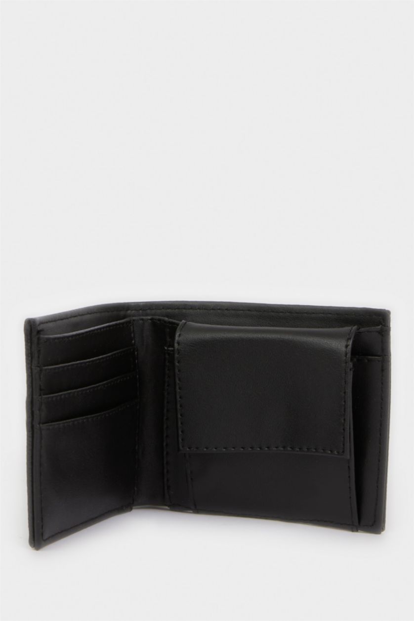 Erkek Siyah Erkek Suni Deri Cüzdan