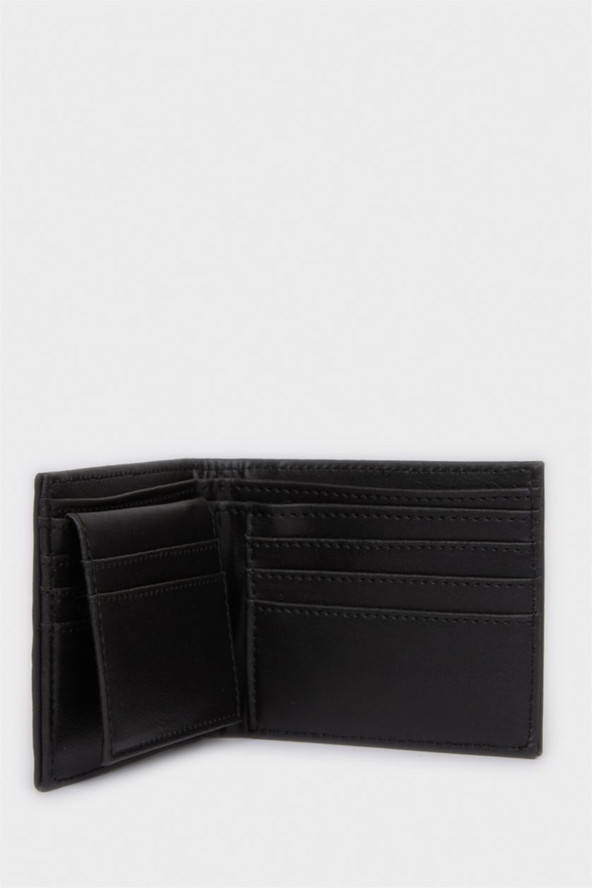 Erkek Siyah Erkek Suni Deri Cüzdan