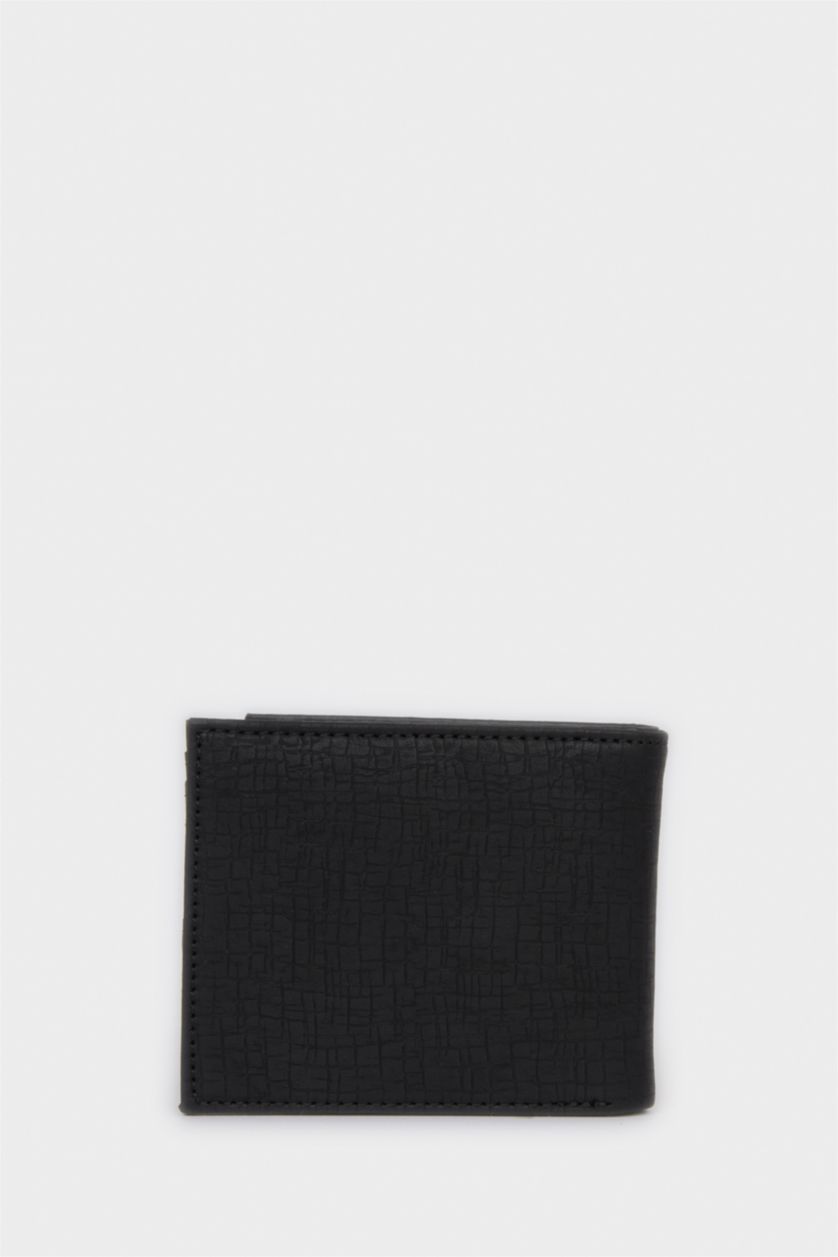 Erkek Siyah Erkek Suni Deri Cüzdan