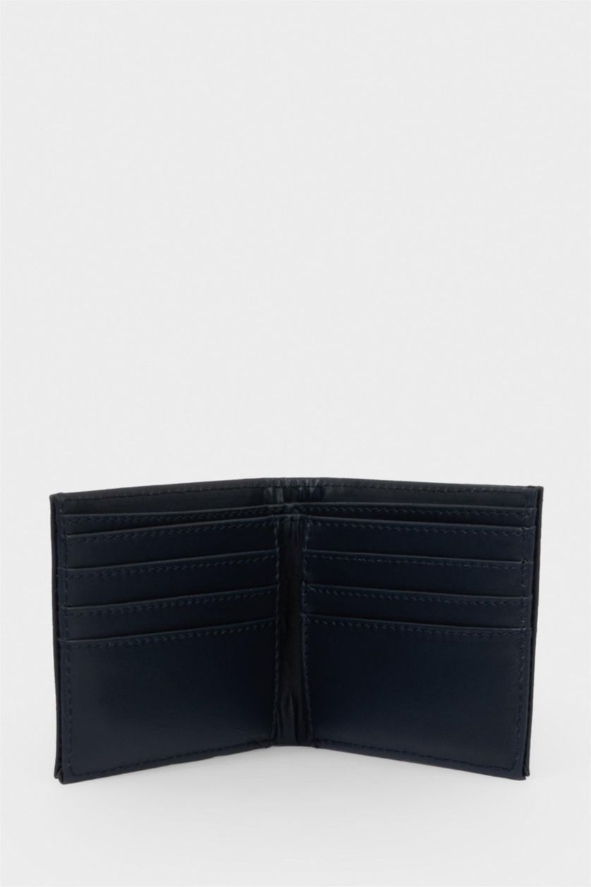 Men NAVY Man Faux Leather Wallets
