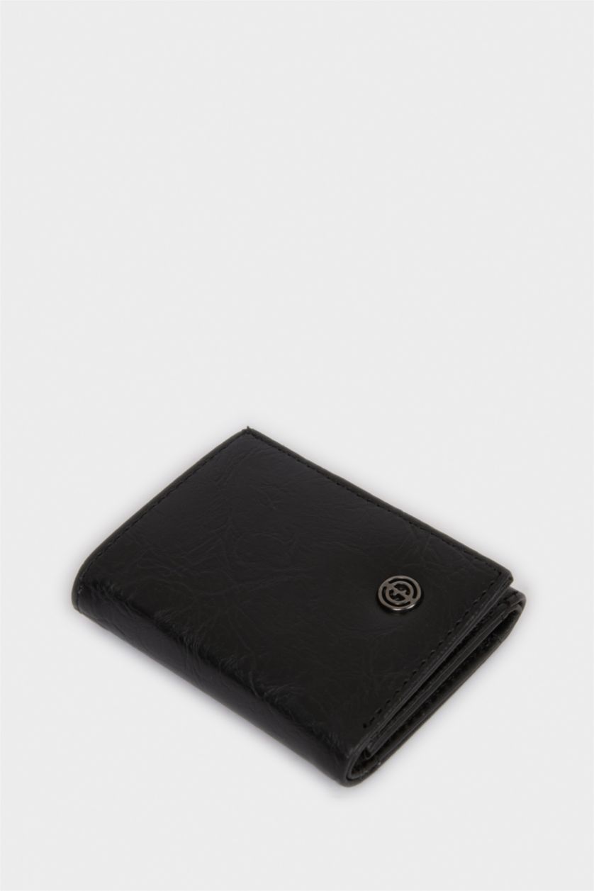 Erkek Siyah Erkek Suni Deri Cüzdan