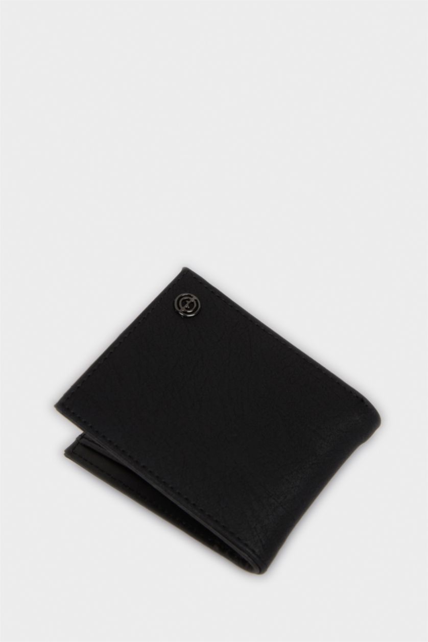 Erkek Siyah Erkek Suni Deri Cüzdan