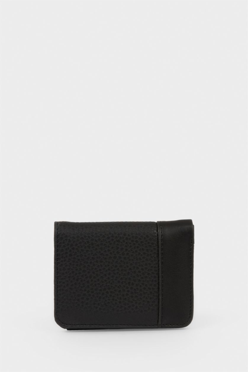 Erkek Siyah Erkek Suni Deri Cüzdan