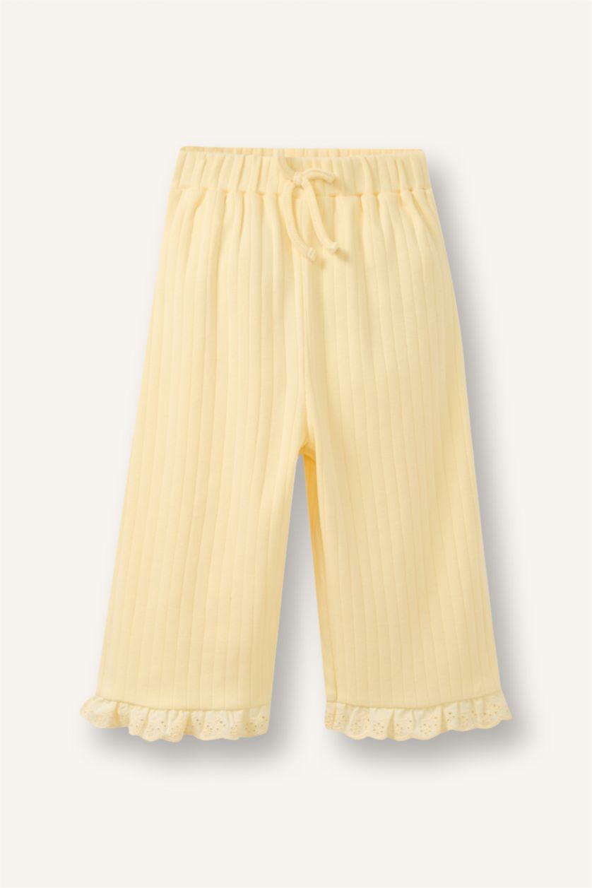 BABY GIRL Light Yellow Baby Girl 2 Piece Set