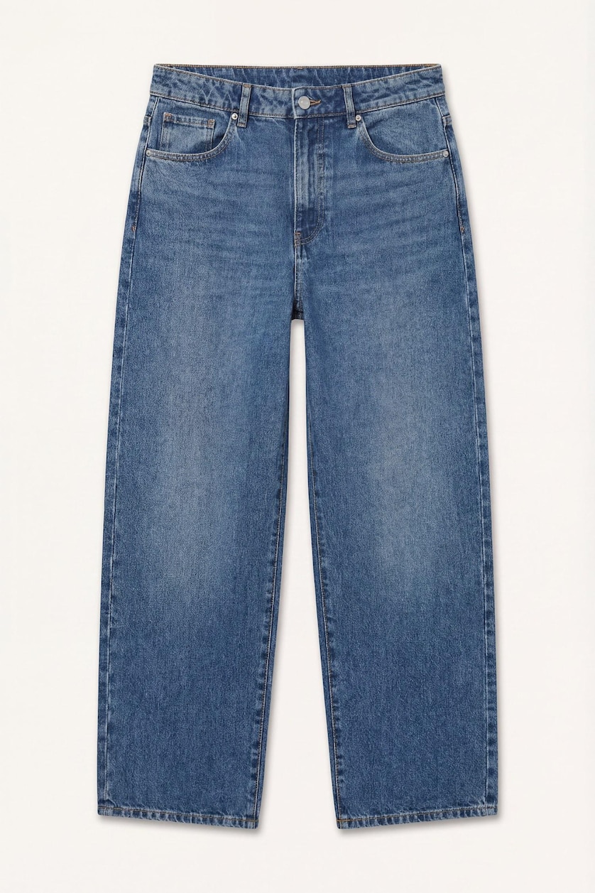 MAN Blue Super Baggy Fit Jeans