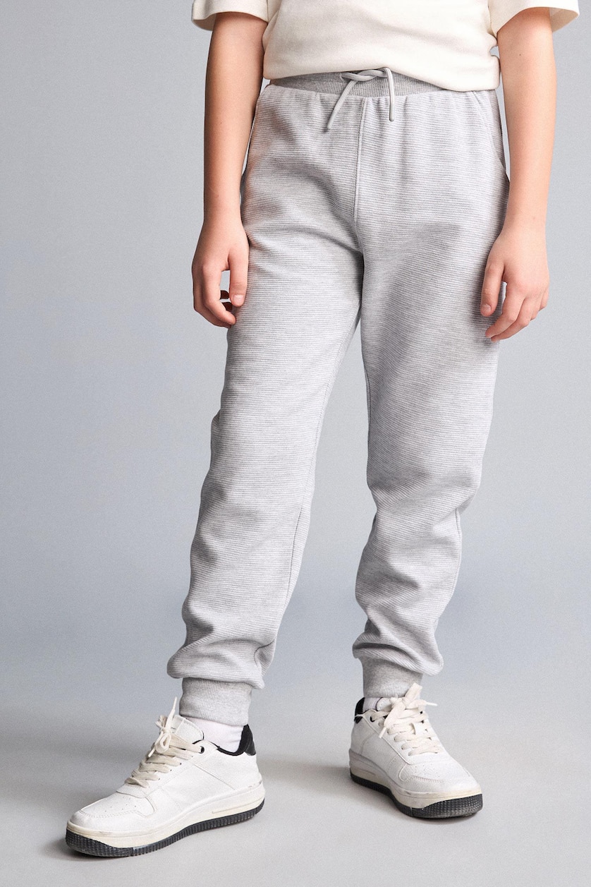 أولاد ميلانج رمادي Boy Elastic Waist Pocket Sweatpants
